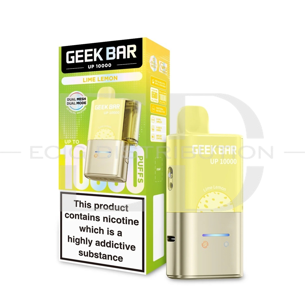 Geekbar UP 10K Pod Kit - Lime Lemon 20MG