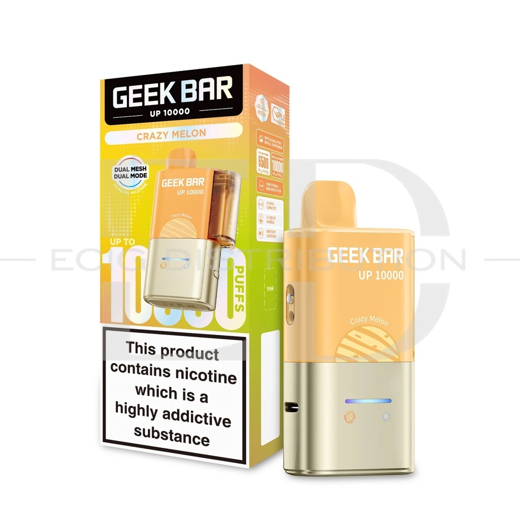 Geekbar UP 10K Pod Kit - Crazy Melon 20MG