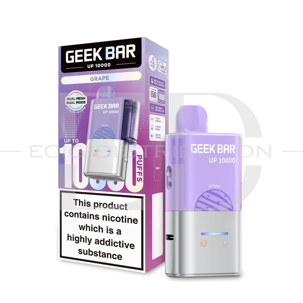 Geekbar UP 10K Pod Kit - Grape 20MG