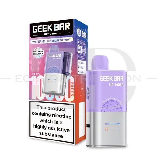 [GEEU10PK-WB20MG] Geekbar UP 10K Pod Kit - Watermelon Blueberry 20MG