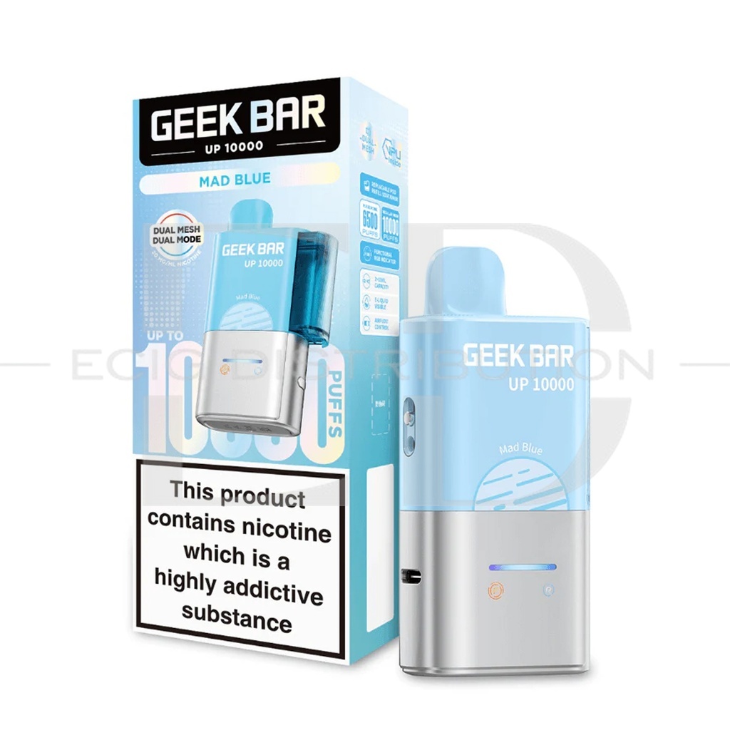 Geekbar UP 10K Pod Kit - Mad Blue 20MG