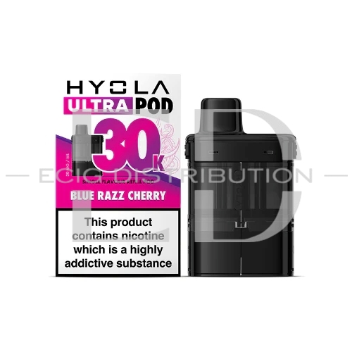 Hyola Ultra 30K Refillable Pod - Blue Razz Cherry
