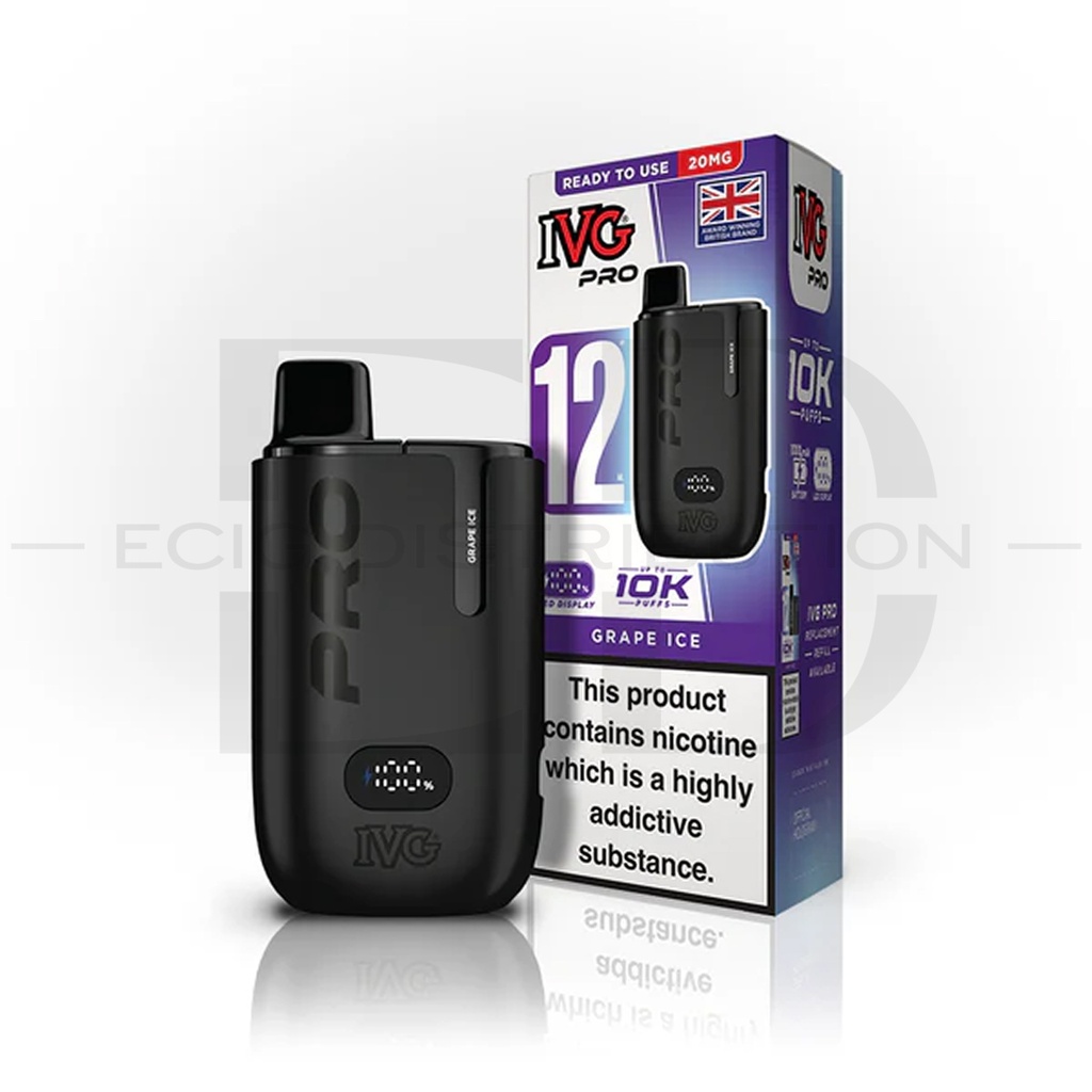 IVG Pro 12 Pod Kit - Grape Ice 20MG