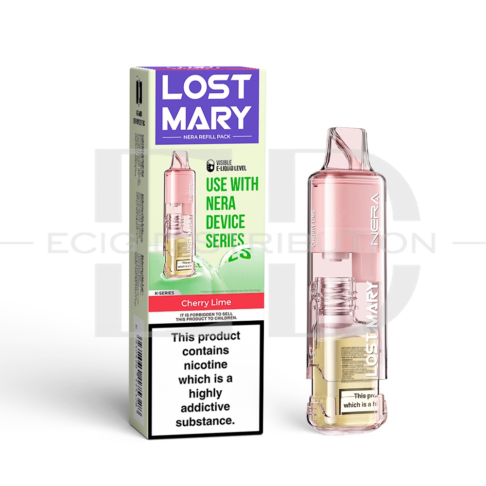 Lost Mary Nera 15K Pure View Refillable Pod - Cherry Lime