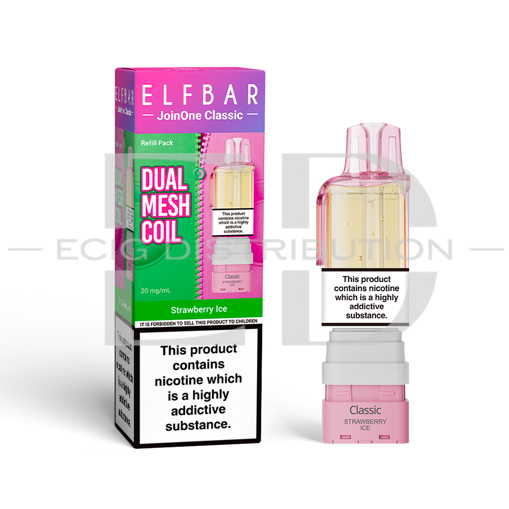 Elfbar JoinOne15K Classic Series Refillable Pod - Strawberry Ice