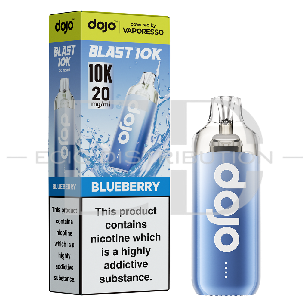 Vaporesso Dojo Blast 10K Pod Kit - Blueberry 20MG
