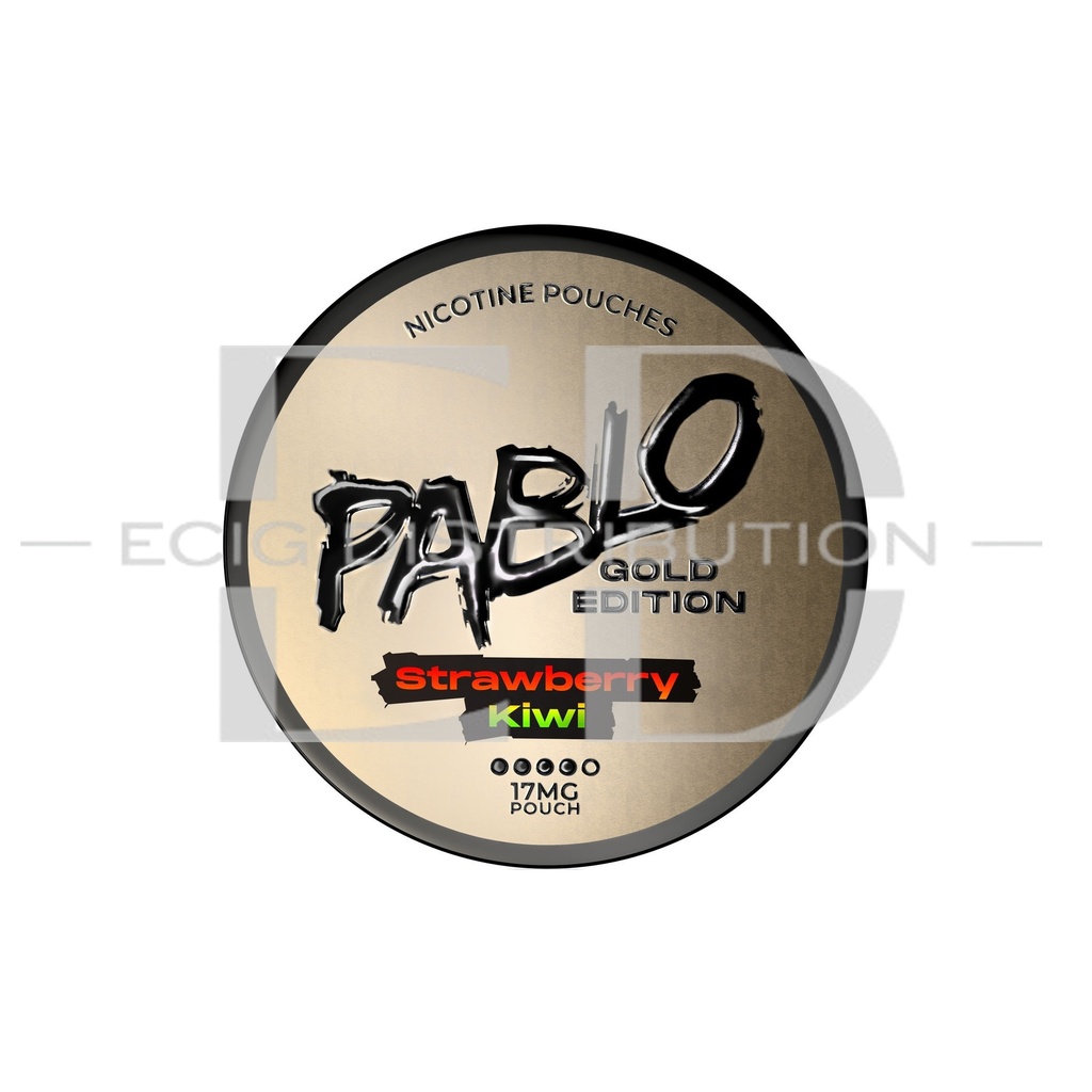 Pablo Nicotine Pouches Gold Edition - Strawberry Kiwi 50MG