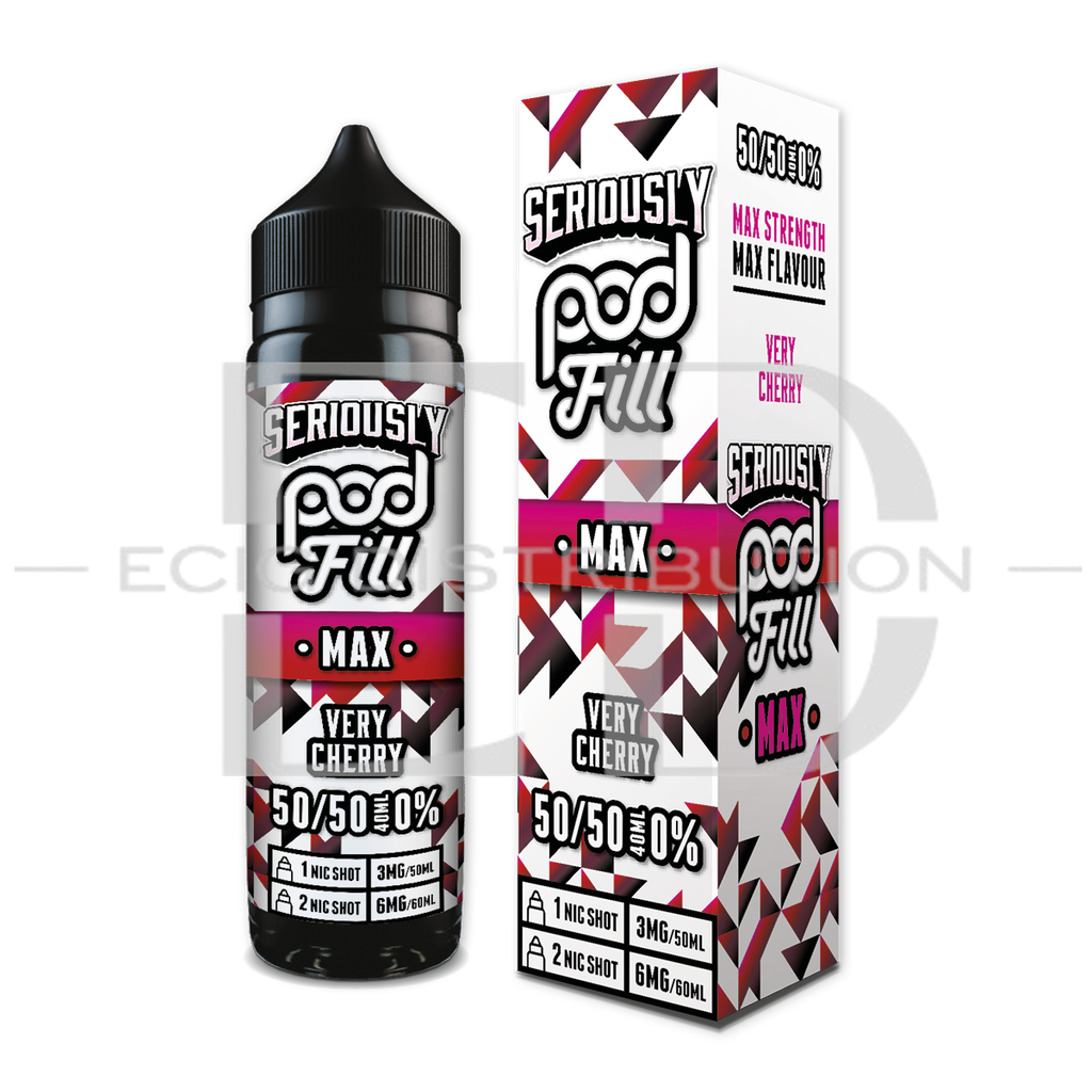 Doozy Seriously Pod Fill Max 60ML 50/50 - Very Cherry
