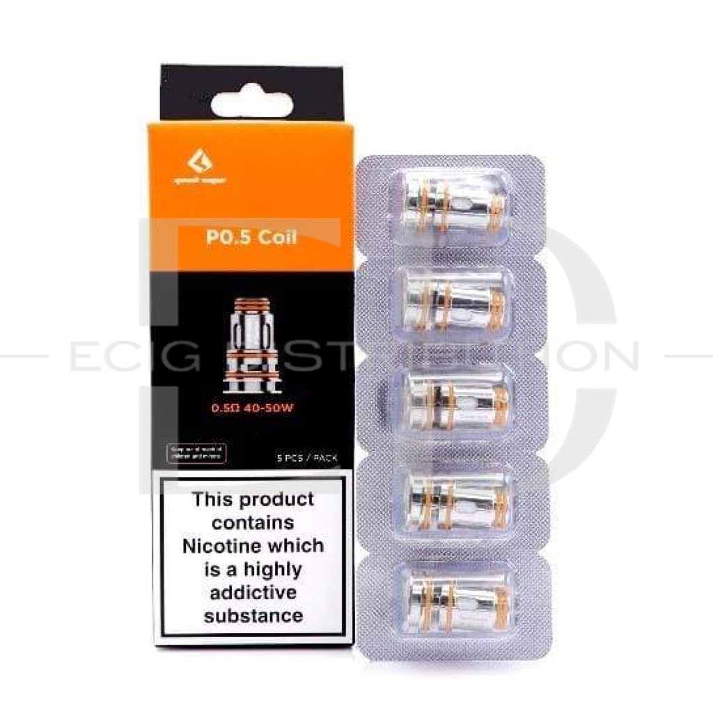 Geekvape P Series Coil 5Pcs/Pack - P0.5 Ohm