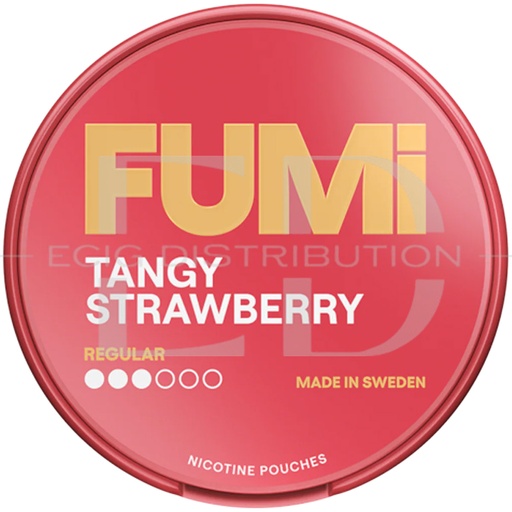 [FUMRNIP-TS4MG] Fumi Regular Nicotine Pouches - Tangy Strawberry 4MG