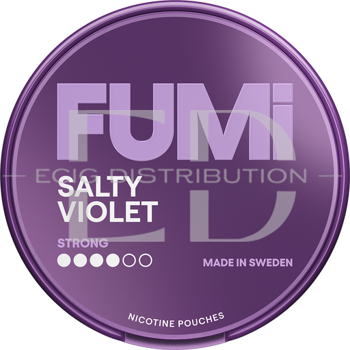 [FUMSNIP-SV8MG] Fumi Strong Nicotine Pouches - Salty Violet 8MG