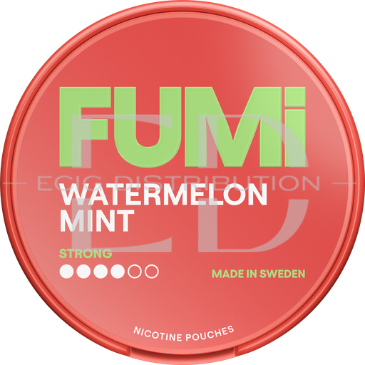 [FUMSNIP-WM8MG] Fumi Strong Nicotine Pouches - Watermelon Mint 8MG