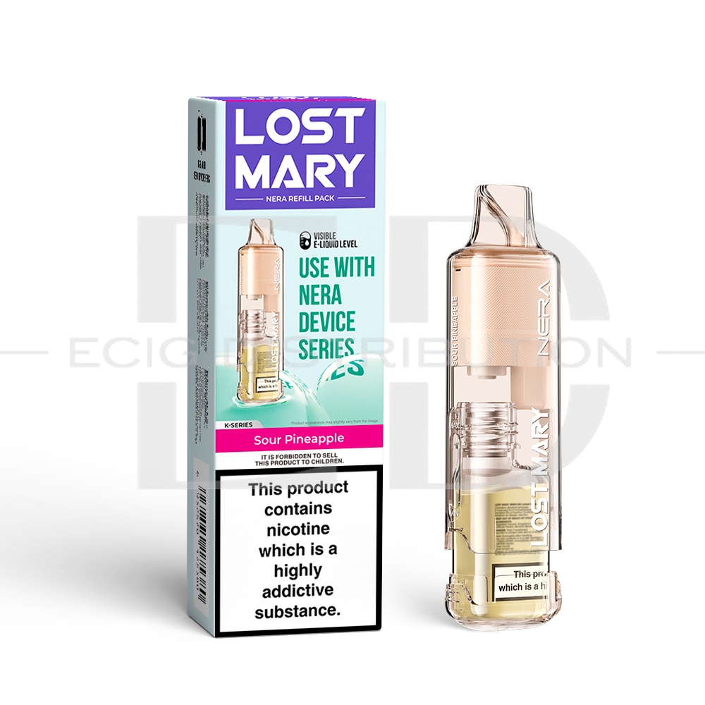 Lost Mary Nera 15K Pure View Refillable Pod - Sour Pineapple