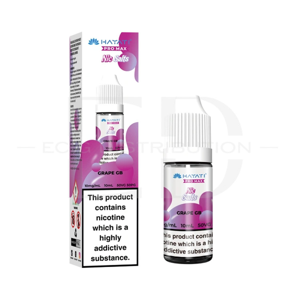Hayati Nic Salts - Grape GB 10MG 