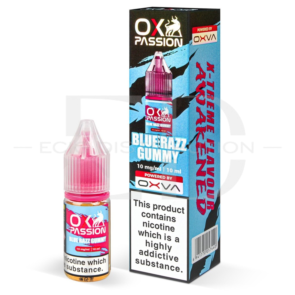 Oxva OX Passion Nic Salt - Blue Razz Gummy 10 MG 