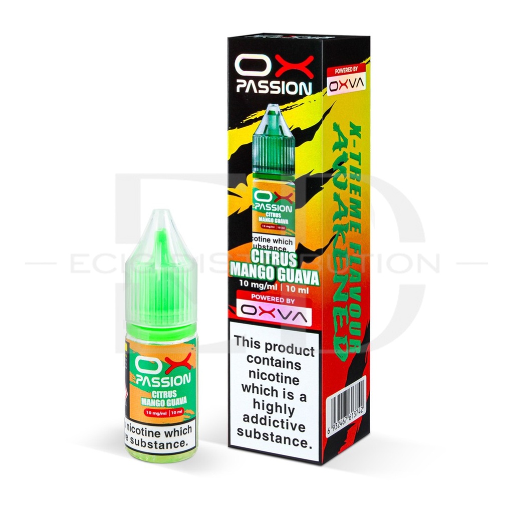 Oxva OX Passion Nic Salt - Citrus Mango Guava 10MG 
