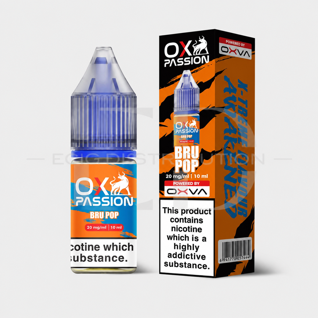 Oxva OX Passion Nic Salt - Bru Pop 20MG 