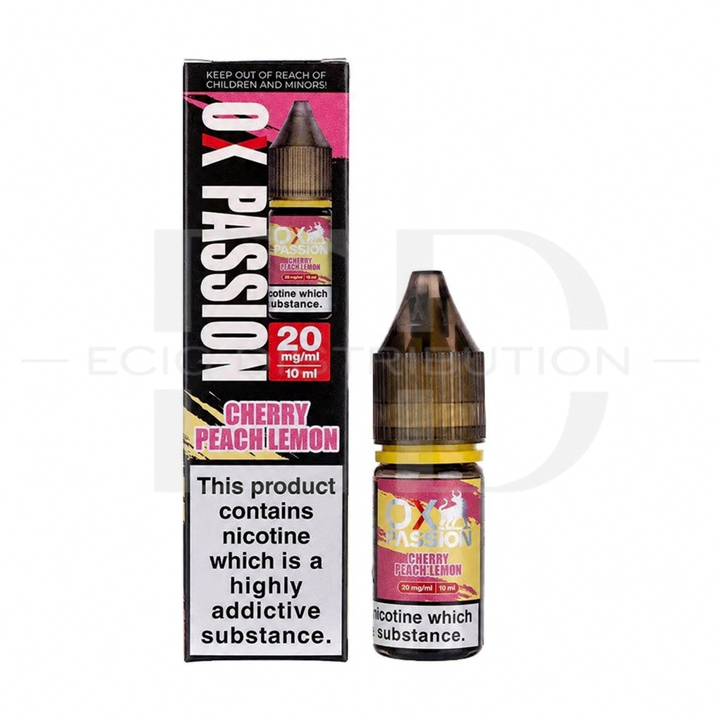 Oxva OX Passion Nic Salt - Cherry Peach Lemon 20MG 