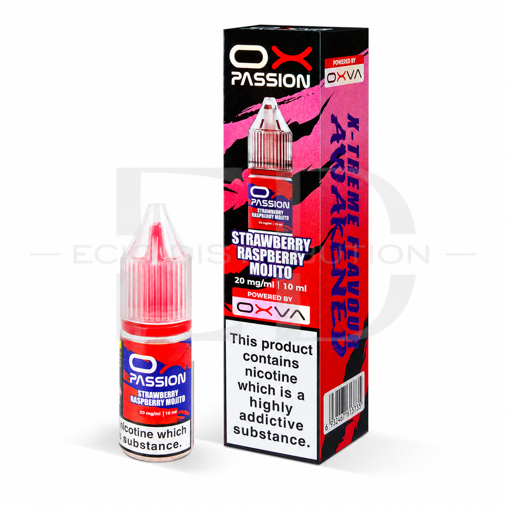 Oxva OX Passion Nic Salt - Strawberry Raspberry Mojito 20MG 