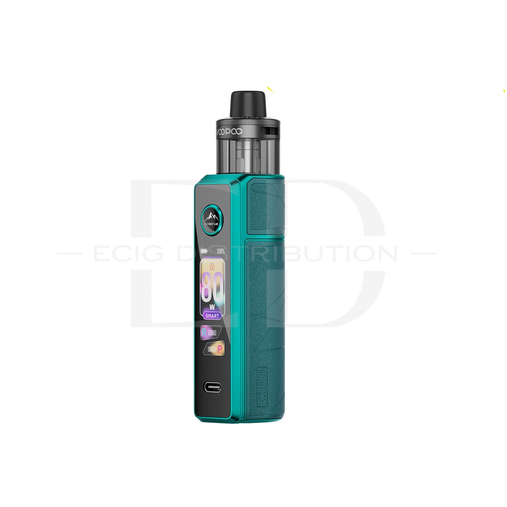 Voopoo Drag X3 Pod Kit - Lake Green 