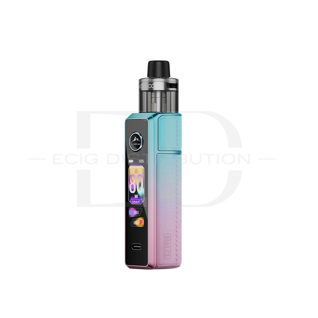 Voopoo Drag X3 Pod Kit - Cherry Pink 