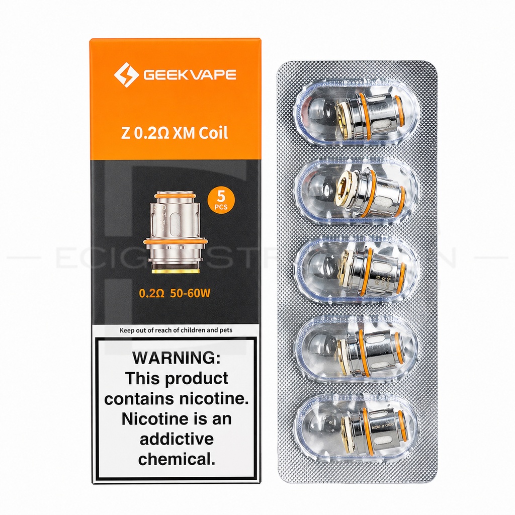 Geekvape Z Series XM Coil 5Pcs/Pack - Z0.2 Ohm