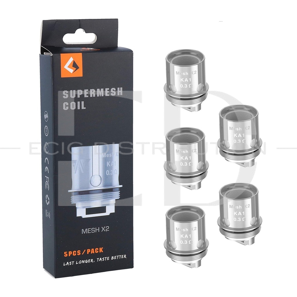 Geekvape Supermesh X2 Coil 5Pcs/Pack - 0.3 Ohm