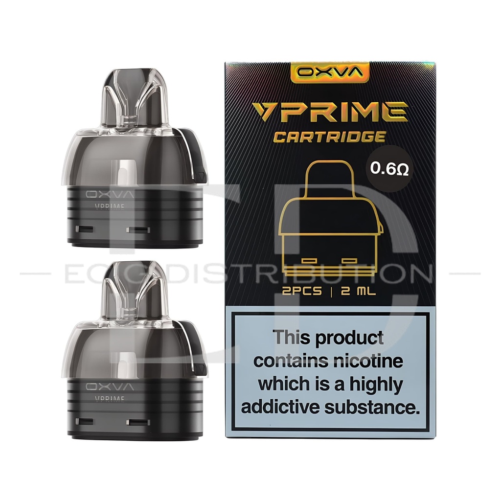 Oxva V Prime Dual Mesh Refillable Pod 2Pcs/Pack - 0.6 Ohm 