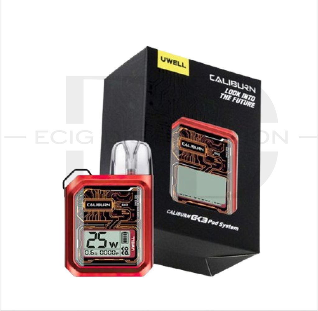 Uwell Caliburn GK3 Pod Kit - Red