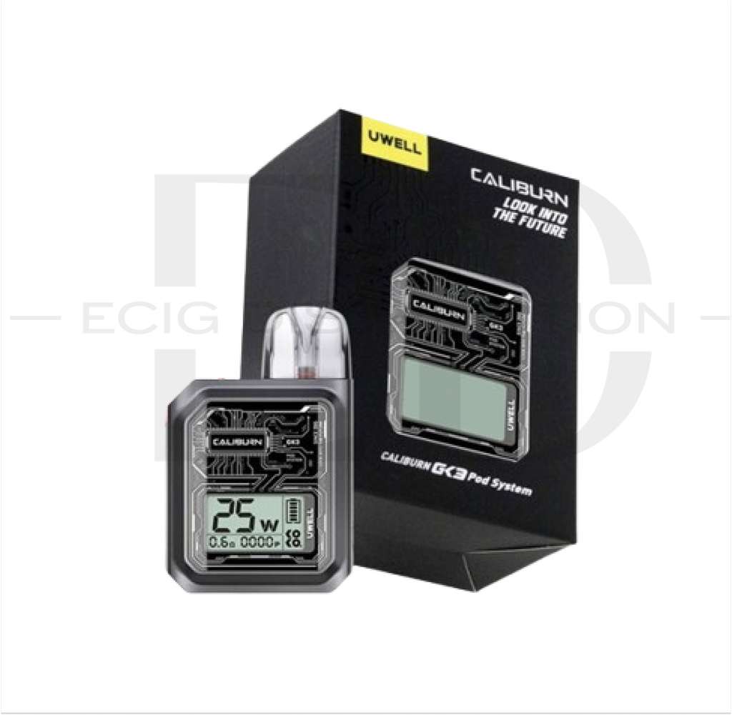 Uwell Caliburn GK3 Pod Kit - Gunmetal Gray