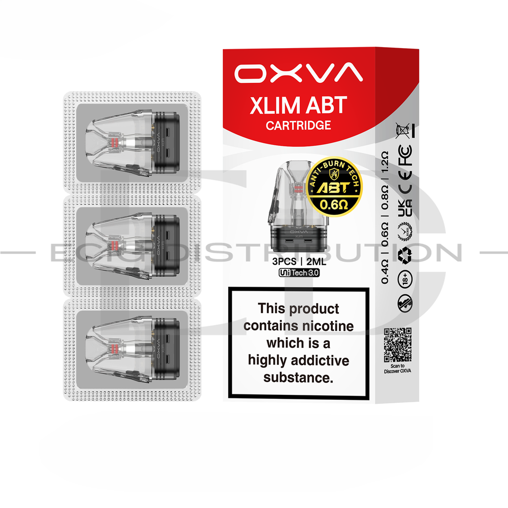 Oxva Xlim ABT Unitech 3.0 Refillable Pod 3Pcs/Pack - 0.6 Ohm 