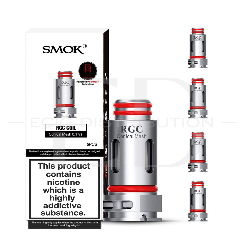 Smok RGC Coil 5Pcs/Pack - 0.17 Ohm