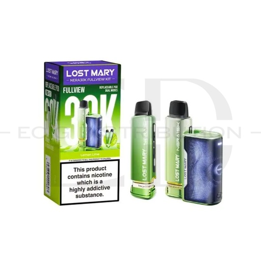 [LOSMNE30KFVK-LL] Lost Mary Nera 30K Full View Kit - Lemon Lime