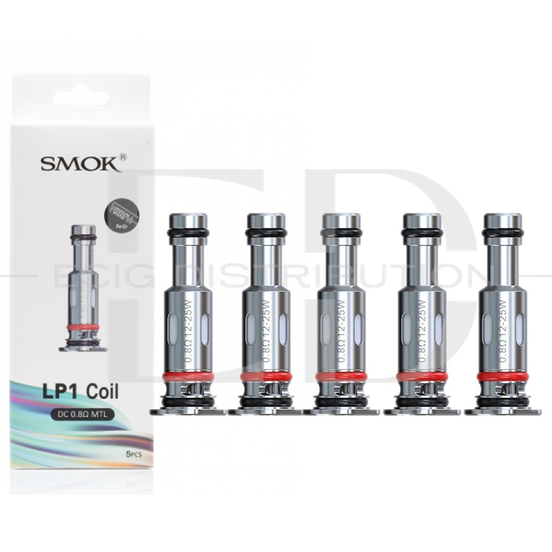 Smok LP1 DC MTL Coil 5Pcs/Pack - 0.8 Ohm