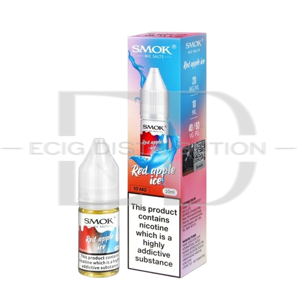 Smok Nic Salts - Red Apple Ice 10MG