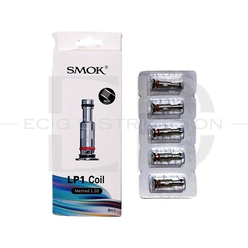 [SMOLP1MEC5Pcs/Pack-1.2OHM] Smok LP1 Meshed Coil 5Pcs/Pack - 1.2 Ohm