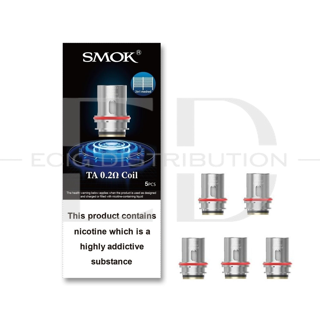 Smok TA Coil 5Pcs/Pack - 0.2 Ohm
