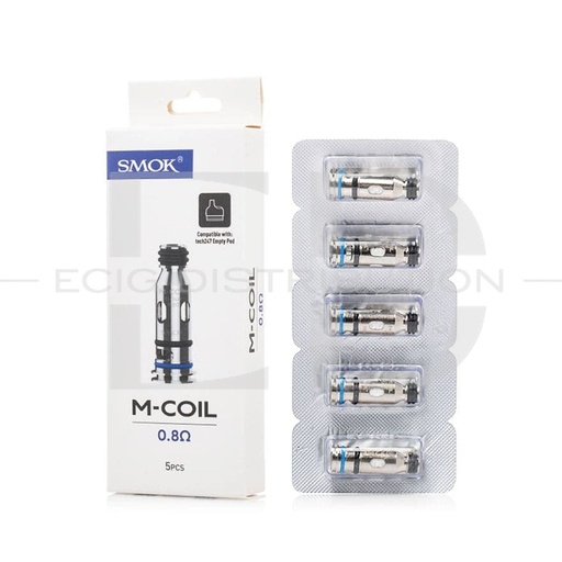 [SMO5P-0.8OHM] Smok M-Coil 5Pcs/Pack - 0.8 Ohm
