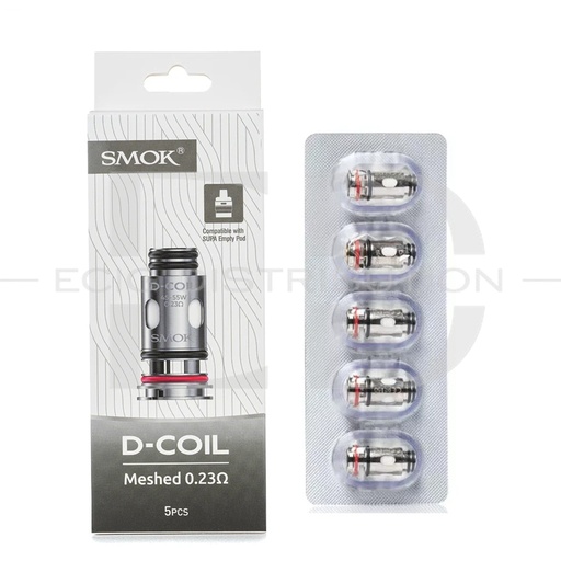 [SMOMEC5Pcs/Pack-0.23OHM] Smok D-COIL Meshed Coil 5Pcs/Pack - 0.23 Ohm