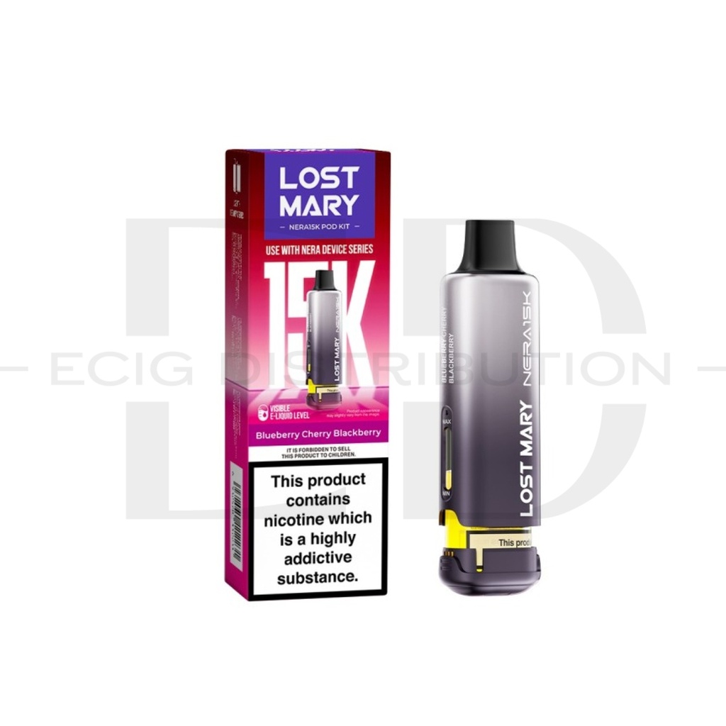 Lost Mary Nera 15K Refillable Pod - Blueberry Cherry Blackberry