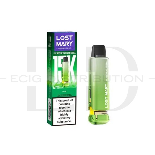 [LOSMNE15KRP-M] Lost Mary Nera 15K Refillable Pod - Mint