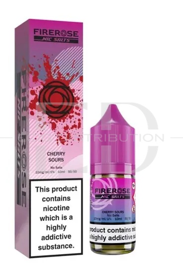 Firerose Nic Salts - Cherry Sours 10MG