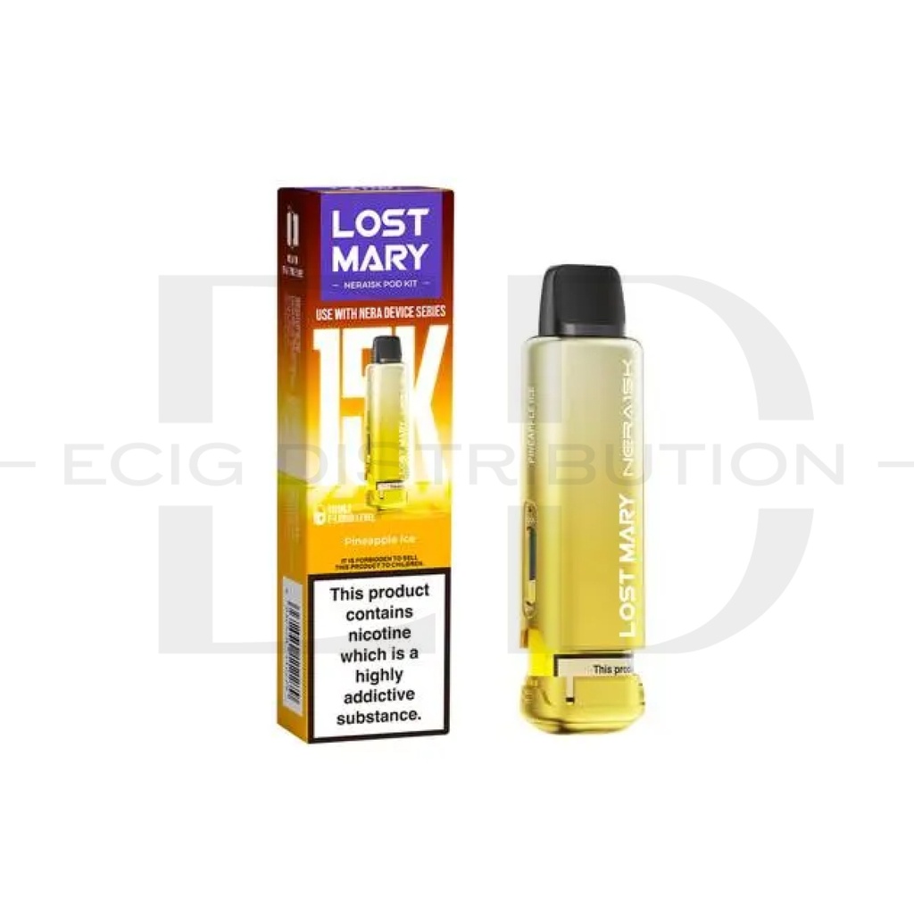 Lost Mary Nera 15K Refillable Pod - Pineapple Ice