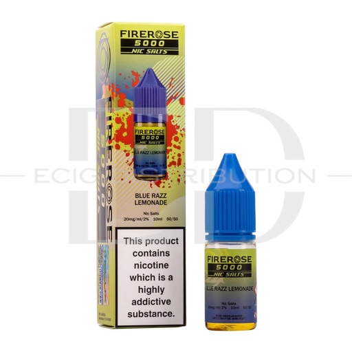 [FIRNSA-BRL20MG] Firerose Nic Salts - Blue Razz Lemonade 20MG
