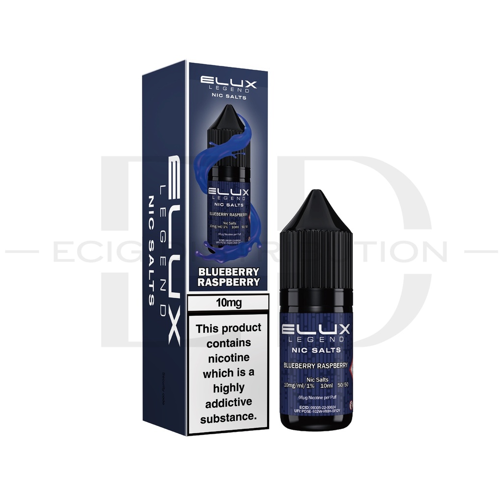 Elux Nic Salts - Blueberry Raspberry 10MG