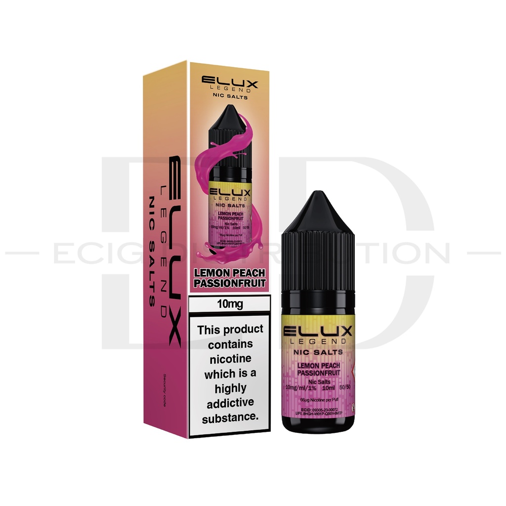 Elux Nic Salts - Lemon Peach Passionfruit 10MG
