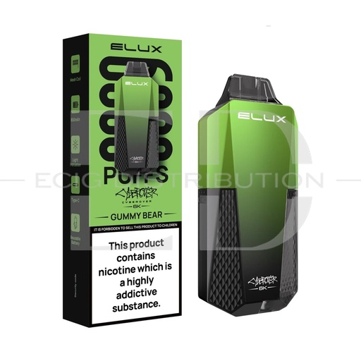 [ELUCPOK-GB] Elux Cyberover Pod Kit - Gummy Bear