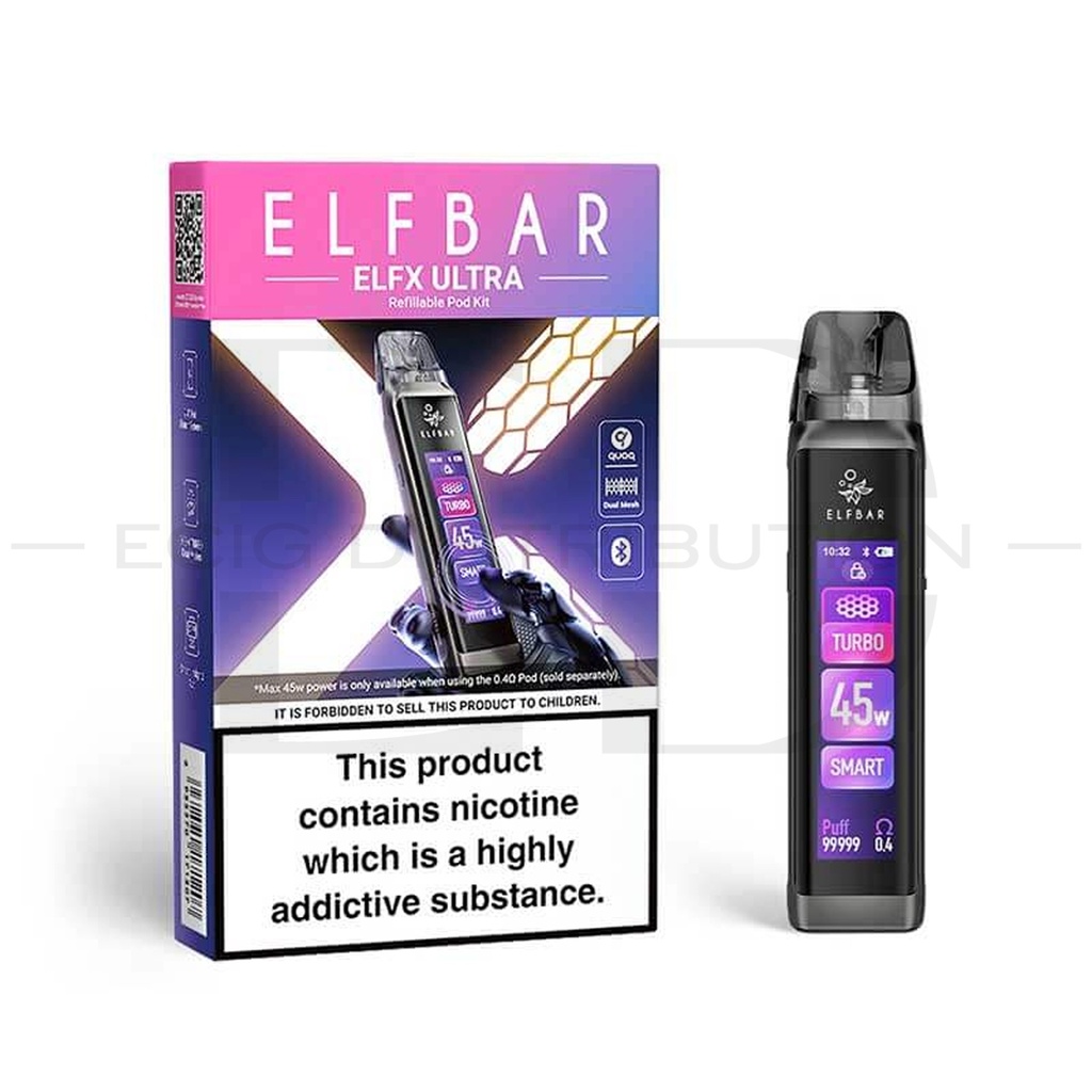 Elfbar ELFX Ultra Pod Kit - Greyline