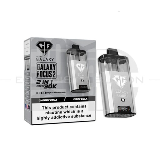 [CRYGFO230KPK-CCFC20MG] Crystal Galaxy Focus 2 30K Pod Kit - Cherry Cola / Fizzy Cola 20MG