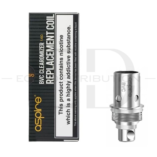 [ASPBCLRAC5Pcs/Pack-1.6OHM] Aspire BDC Clearomizer Replacement Atomizer Coil 5Pcs/Pack - 1.6 Ohm